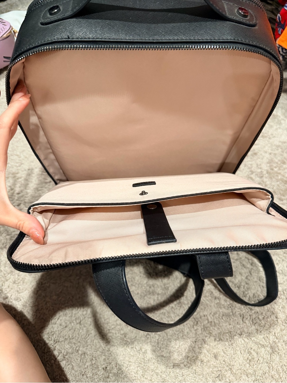 CALPAK Black Structured Backpack - Picture 4 of 5